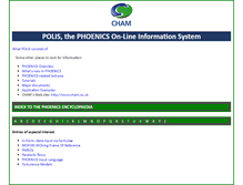 Tablet Screenshot of phoenics.co.uk